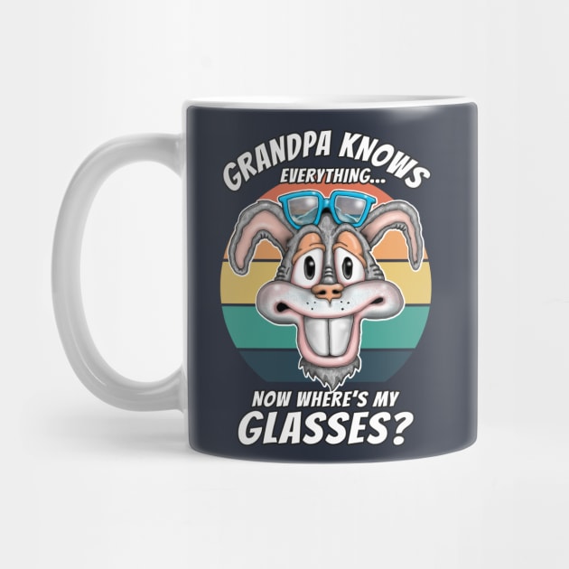 Grandpa Knows Everything Funny Grandpa Knows Best Fathers Day by Status71